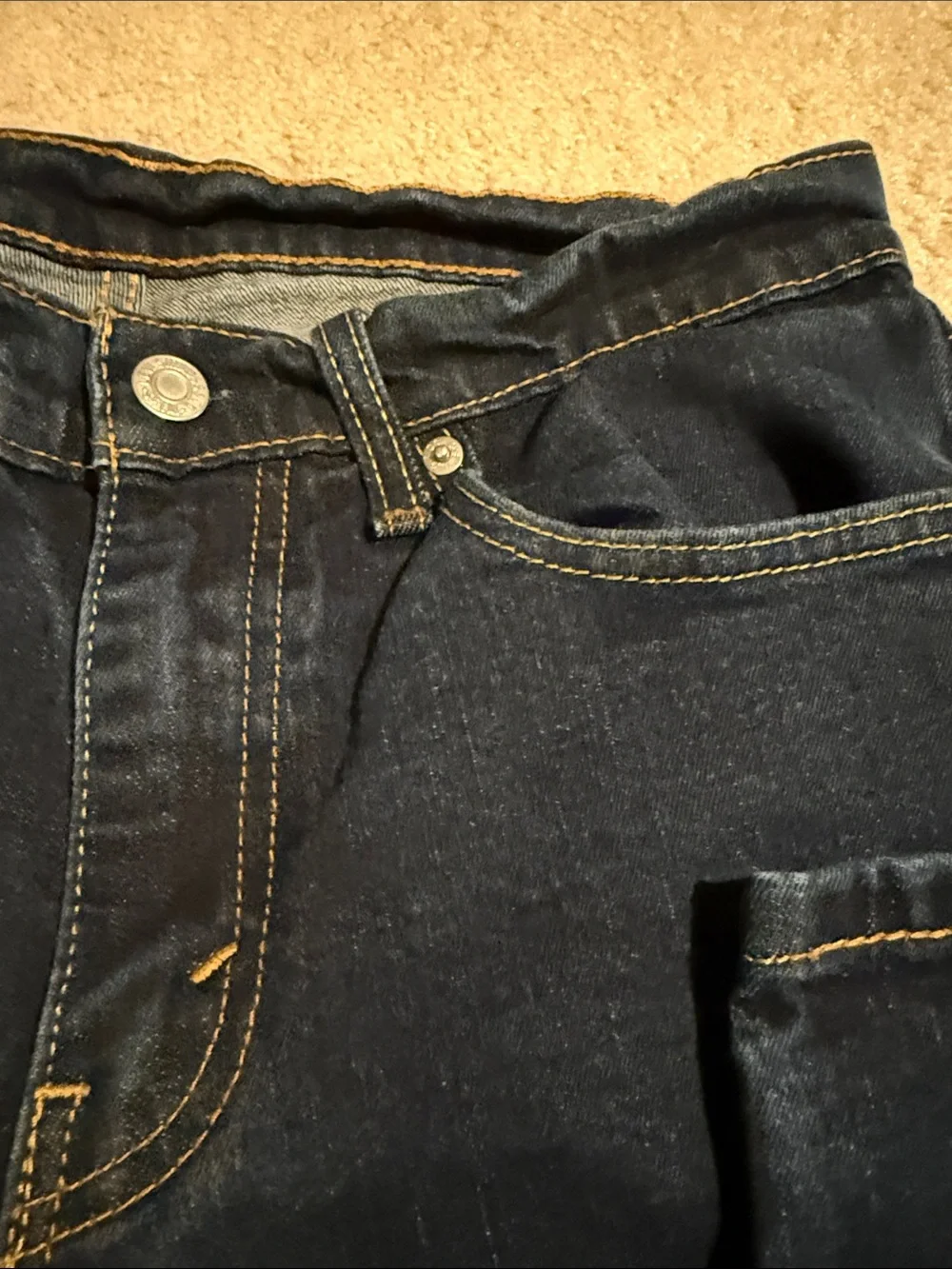 Levi's 511 Slim Fit Men's Deep Indigo Jeans